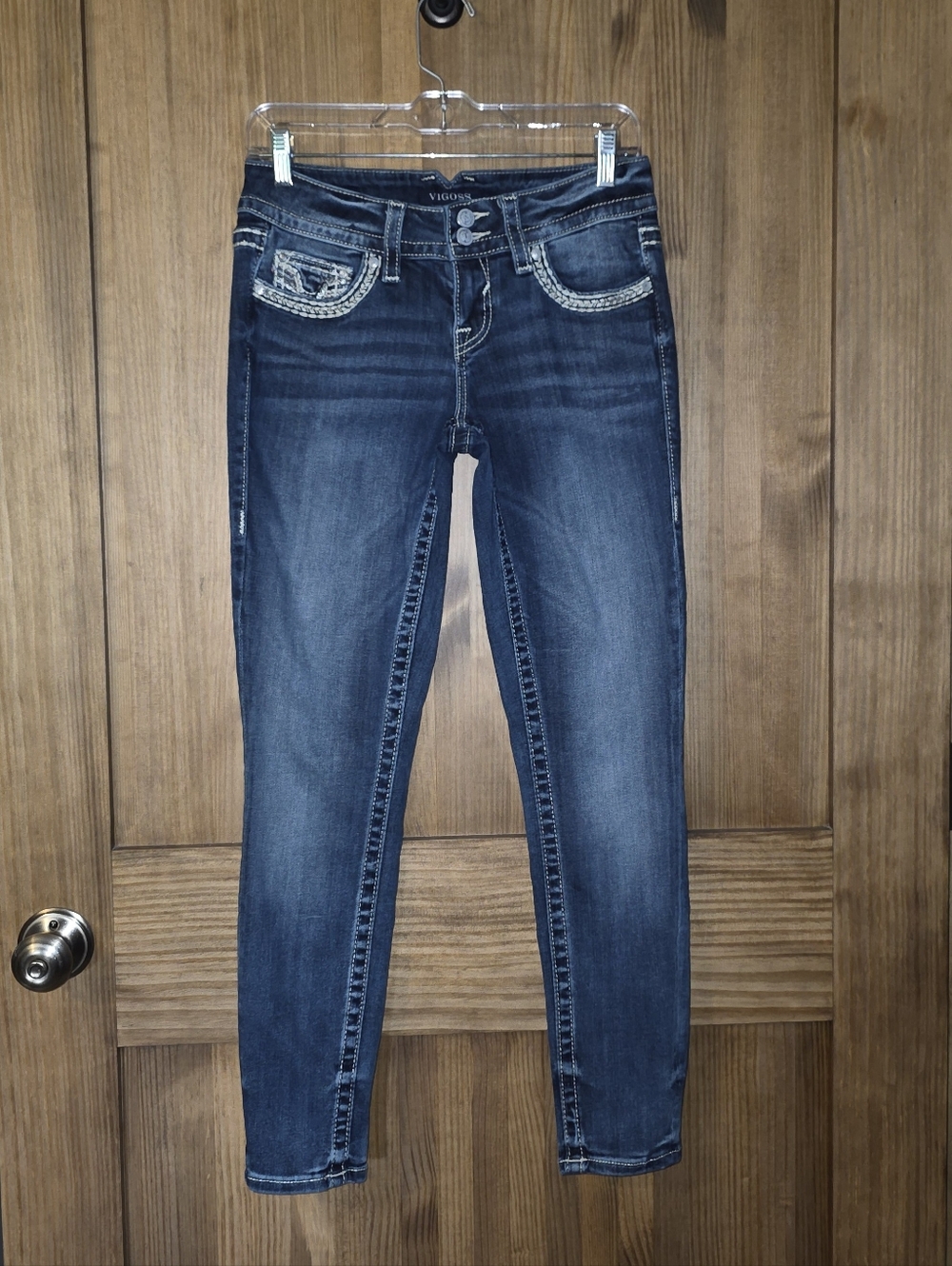 Vigoss Women’s Dark Blue Skinny Jeans